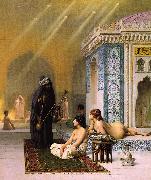 Jean Leon Gerome Harem Pool painting